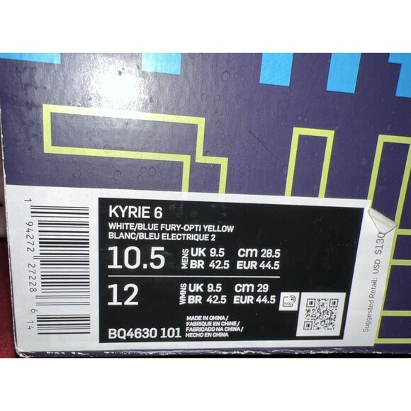 Size 10.5 - Nike Kyrie 6 90s  Graffiti *WITH BOX* main image 7